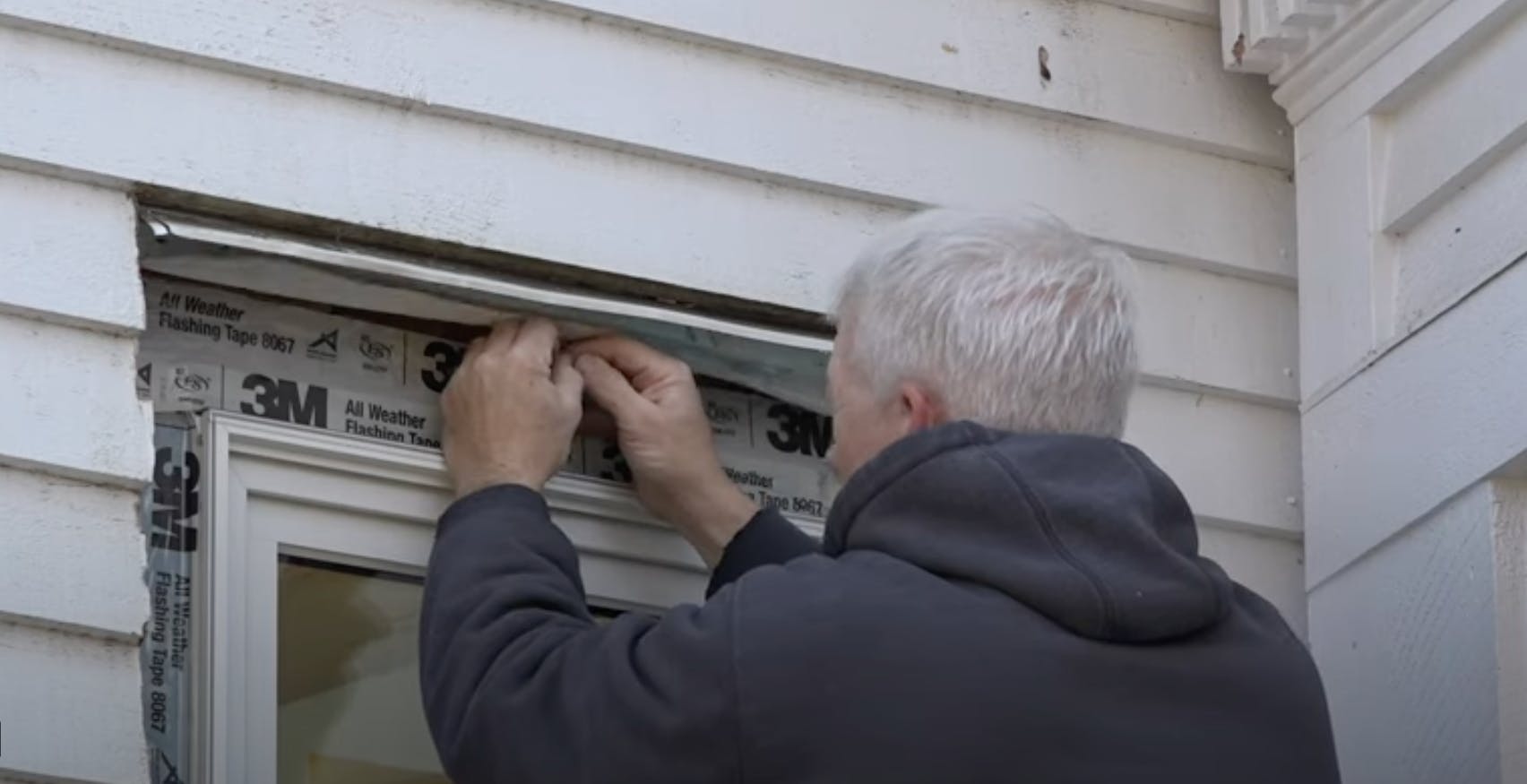 Replace A Window Wall Continuous Insulation Foam