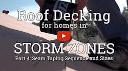 Roof Deck 4 Taping Sequence Sizes 0 Roof Deck 4 Taping Sequence Sizes 0