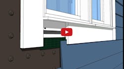 Rainscreen Dimple Sheet Window Bottom 900w Rainscreen Dimple Sheet Window Bottom 900w