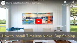 Install Shiplap Wall Treatment Ufpi
