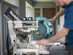 Makita 18V X2 12-in Miter Saw base flat Makita 18V X2 12-in Miter Saw base flat