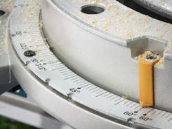 Makita 36V 12-in Miter Saw miter gauge Makita 36V 12-in Miter Saw miter gauge