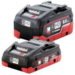 Metabo 8 0 Ah And 4 0 Ah Lithium High Density Li Hd Batteries Metabo 8 0 Ah And 4 0 Ah Lithium High Density Li Hd Batteries
