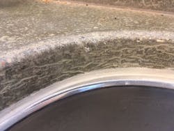 concrete counter concrete counter