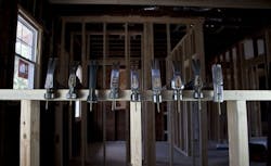 Hammers laid out Hammers laid out