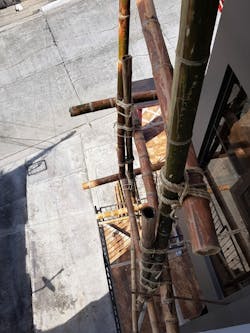 Bamboo Scaffold Construction 6 Bamboo Scaffold Construction 6