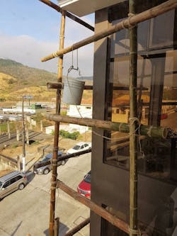 Bamboo Scaffold Construction 5 Bamboo Scaffold Construction 5