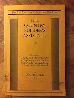 Country Builders Assistant Asher Benjamin Cover Country Builders Assistant Asher Benjamin Cover