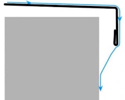 Hemmed drip edge metal can actually direct water toward a building Hemmed drip edge metal can actually direct water toward a building