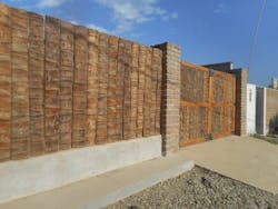 Peruvian Patinas-cane fence Peruvian Patinas-cane fence