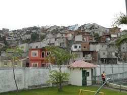 Guard station at gated commiunity Guard station at gated commiunity