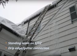 Ice Dam Roof Low Slope Ice Dam Roof Low Slope