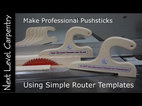 A Master Carpenter's Take on Push Sticks | Pro Trade Craft