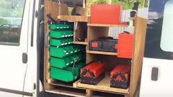 Van%20with%20rolling%20parts%20rack Van%20with%20rolling%20parts%20rack