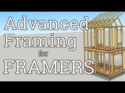 Advanced Framing For Framers Pro Trade Craft