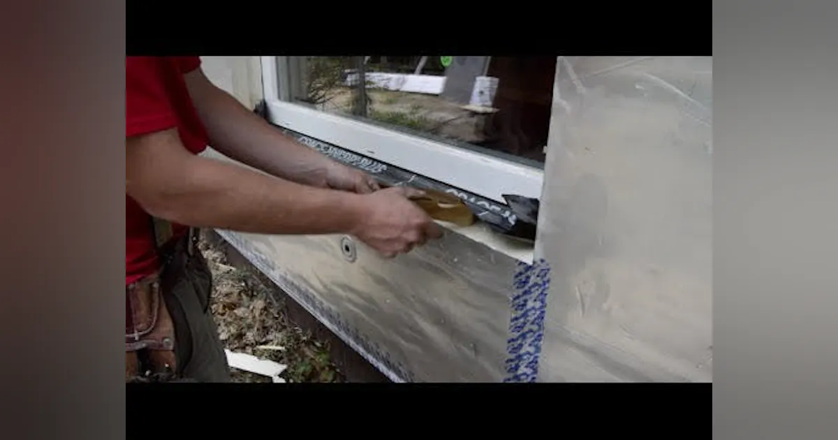Window Flailing 3 Ways to Flash a Window Sill with Flashing Tape | Pro Trade Craft