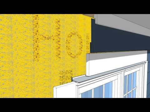 Rainscreen Drainage Mesh