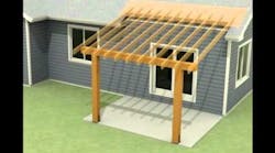 Design of a roof addition over an existing concrete patio in Bozeman, MT part 1 Design of a roof addition over an existing concrete patio in Bozeman, MT part 1
