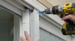 Installation of the Mullion Assembly for Endure and Aspect Three-Lite Sliding Glass Patio Doors