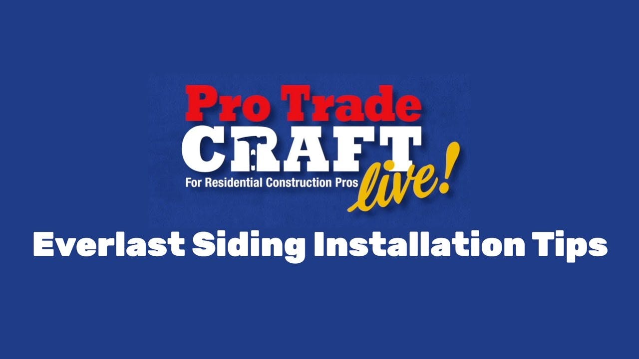 PTCLive at The 2025 International Builders' Show: Everlast Siding
