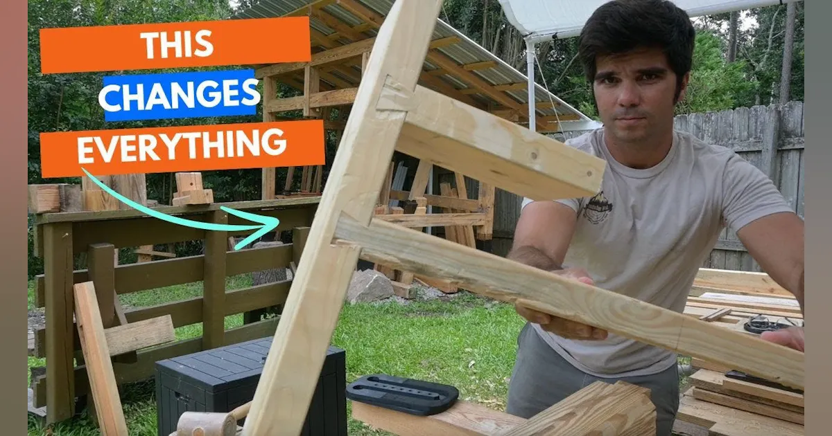 Using A Router On A 2x4 Railing Router jig for easy 2x4 projects with dovetail tenons | Pro Trade Craft