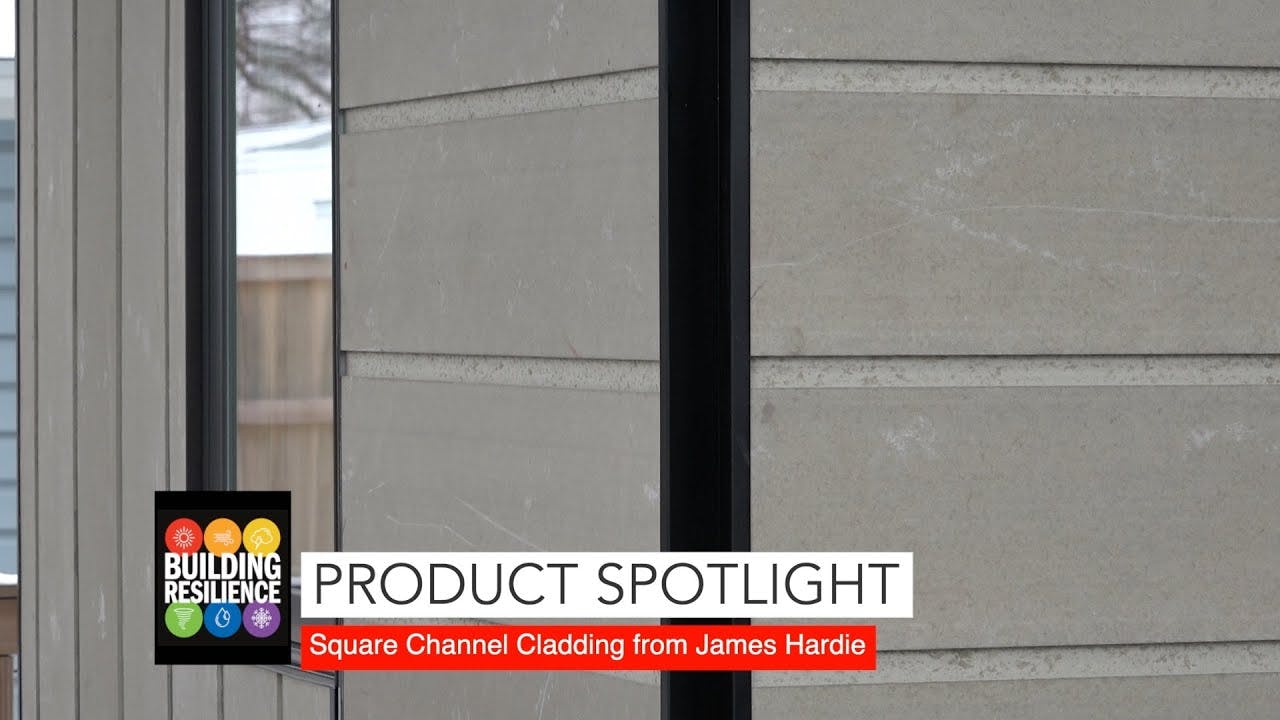 Product Spotlight: Square Channel Cladding from James Hardie
