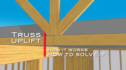 Roof Truss Uplift: How it Works and How to Solve It