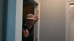 Removing a door How can I patch the hinge plate locations?
