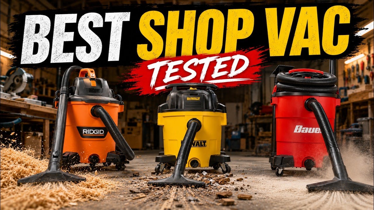 Best Shop Vacs for Wet and Dry Vacuuming in 2026