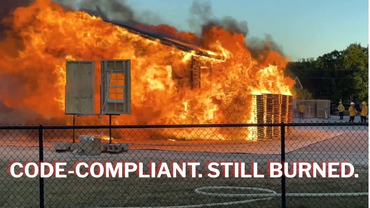 Can Fire-Resistant Construction Stop a Wildfire?