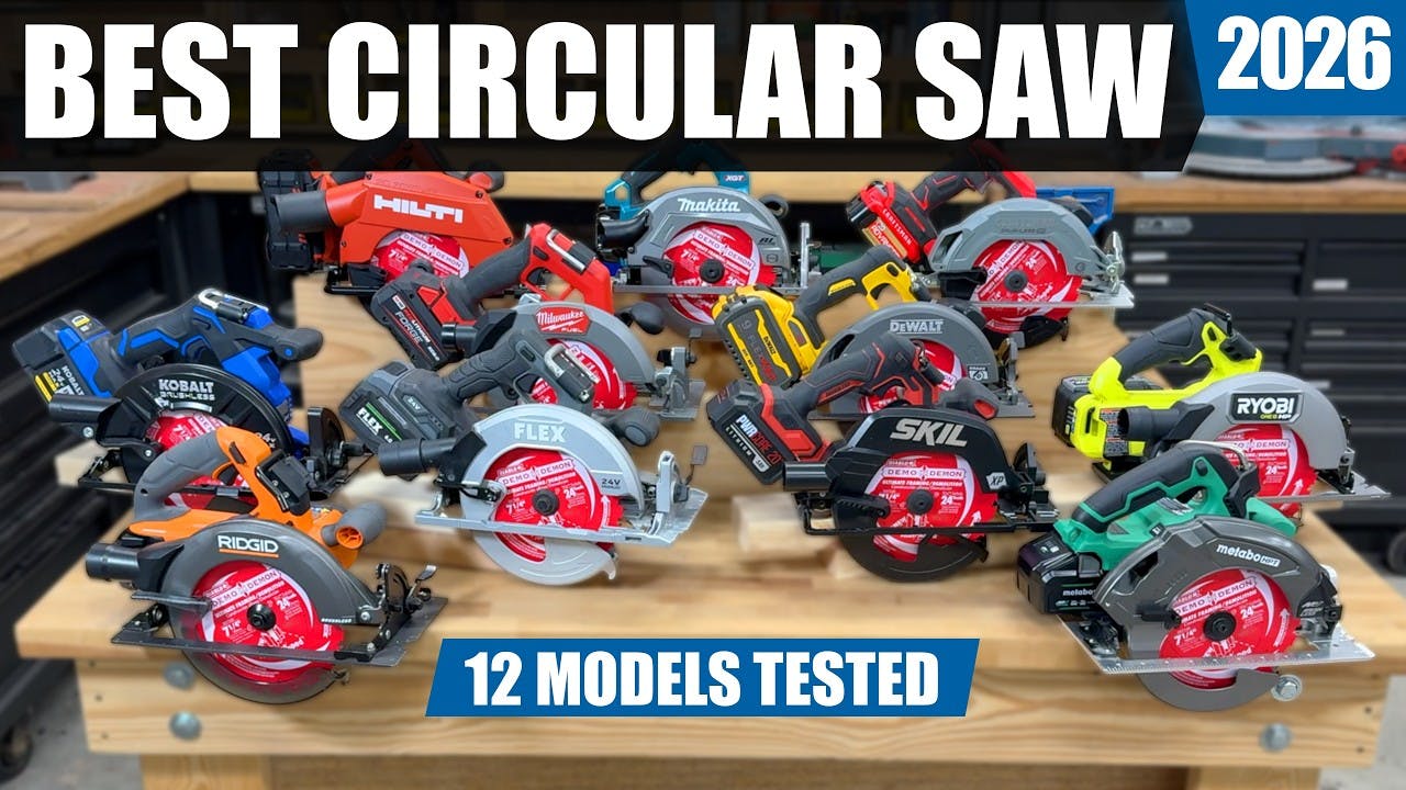 Best Circular Saw? Milwaukee, DeWalt, Ryobi, Makita [2026]