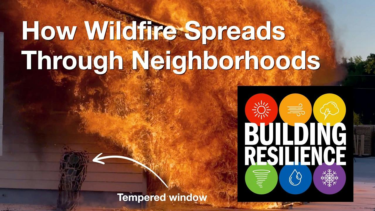 How Wildfire Spreads: IHBS Fire Lab Wildfire Test, 2026