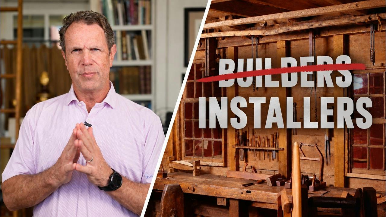 We Don&rsquo;t Have Builders Anymore